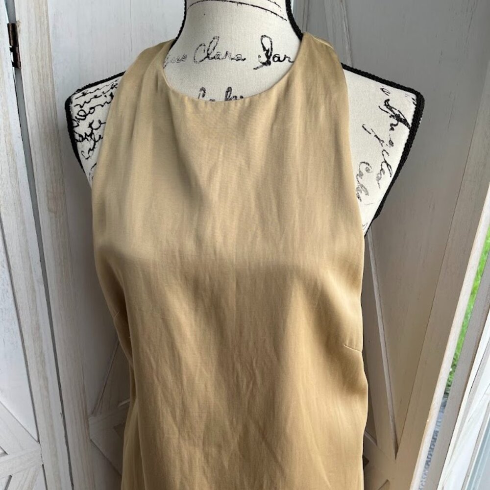 Gold Party Dress from Mango